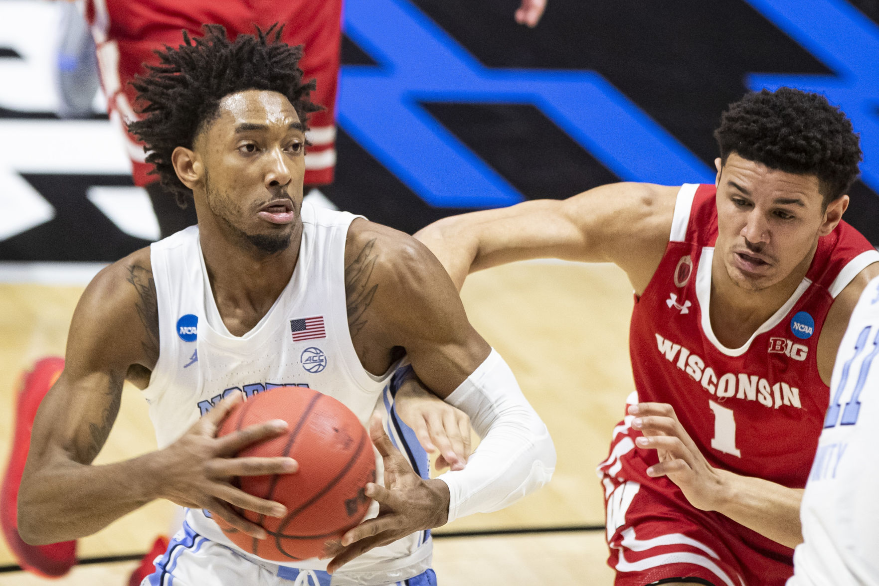 NCAA North Carolina Wisconsin Basketball